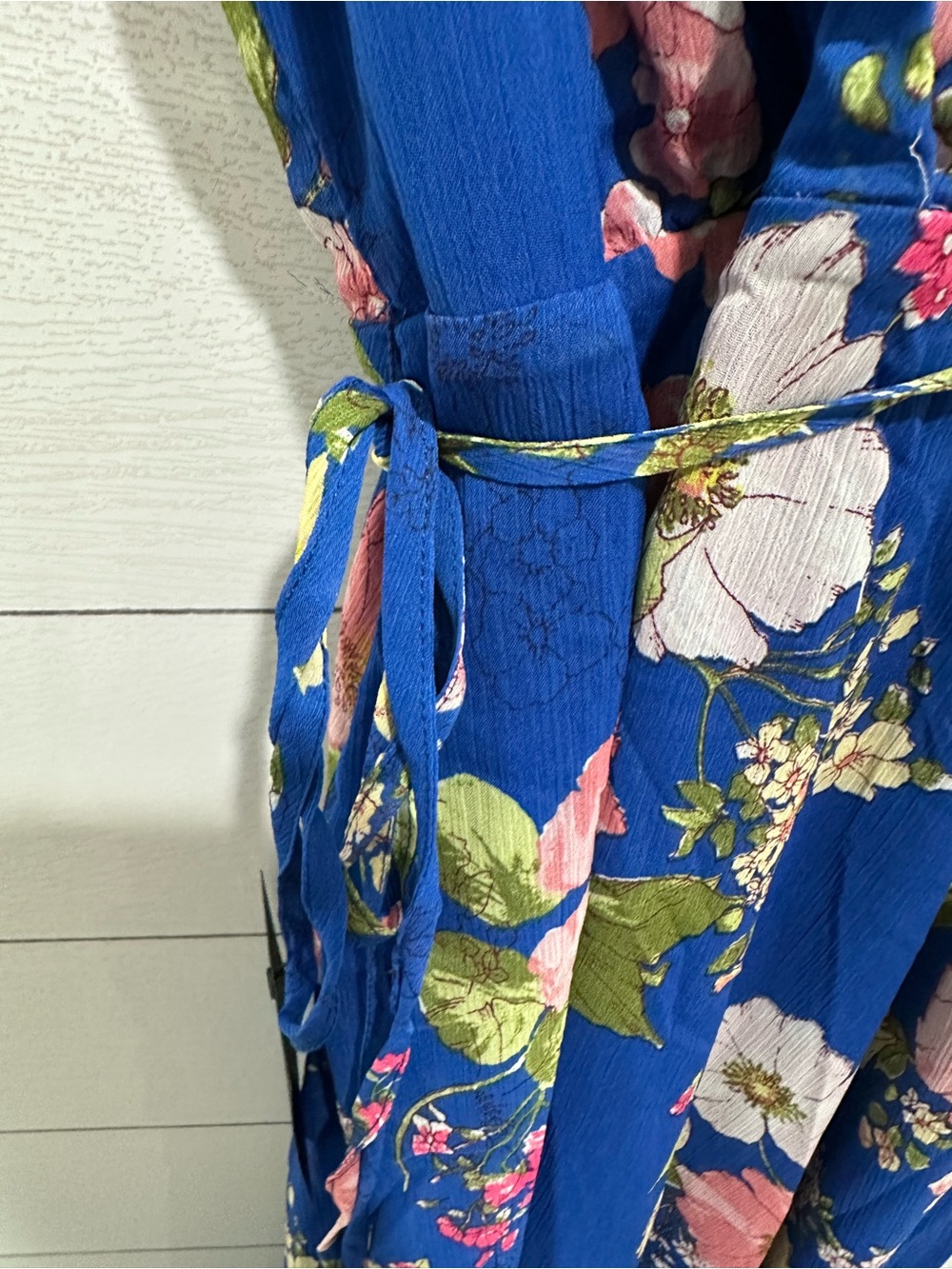 NWT Lulus Blue Floral Dress Size Small - Picture 13 of 13